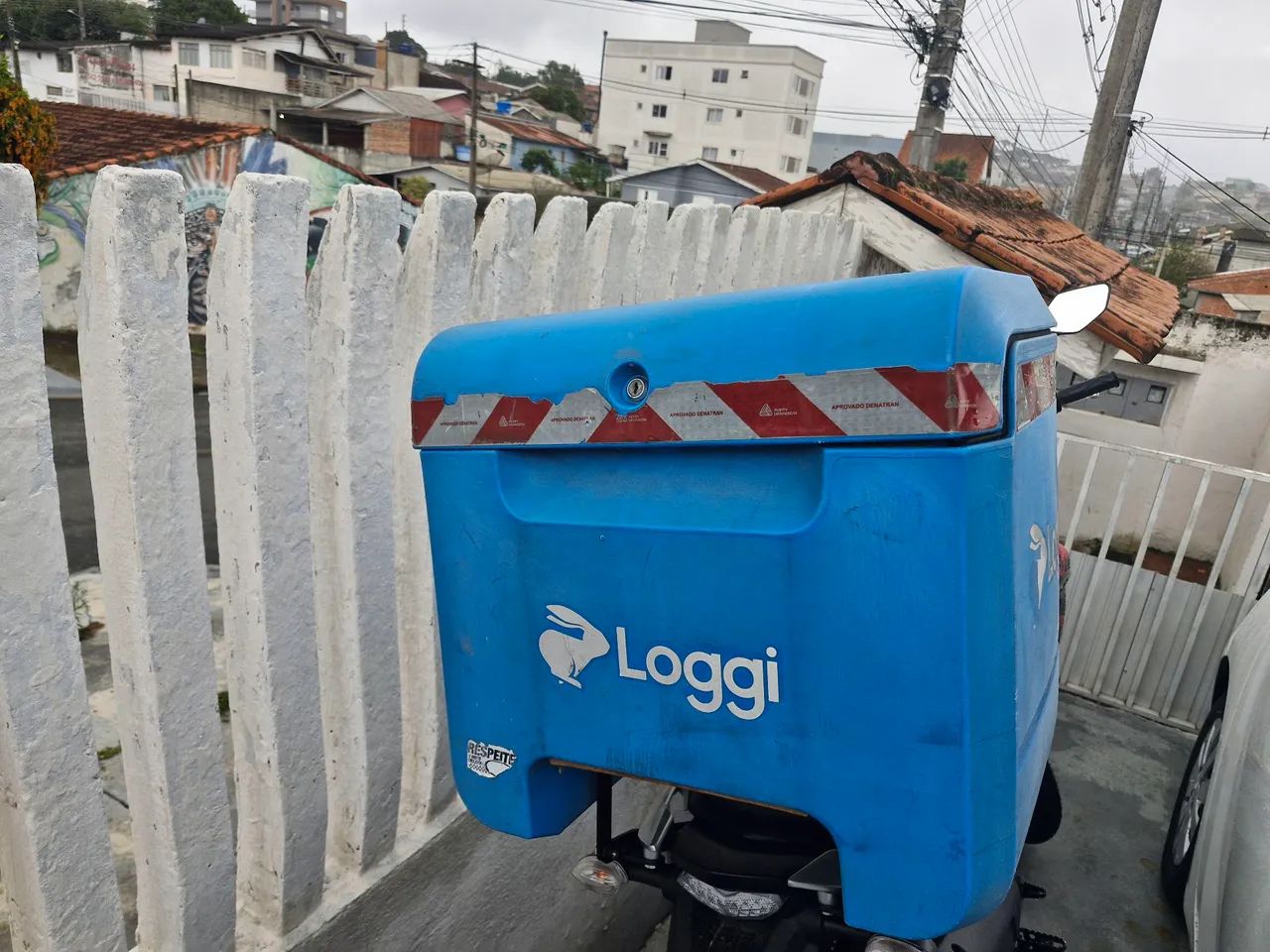 Baú para Moto Loggi