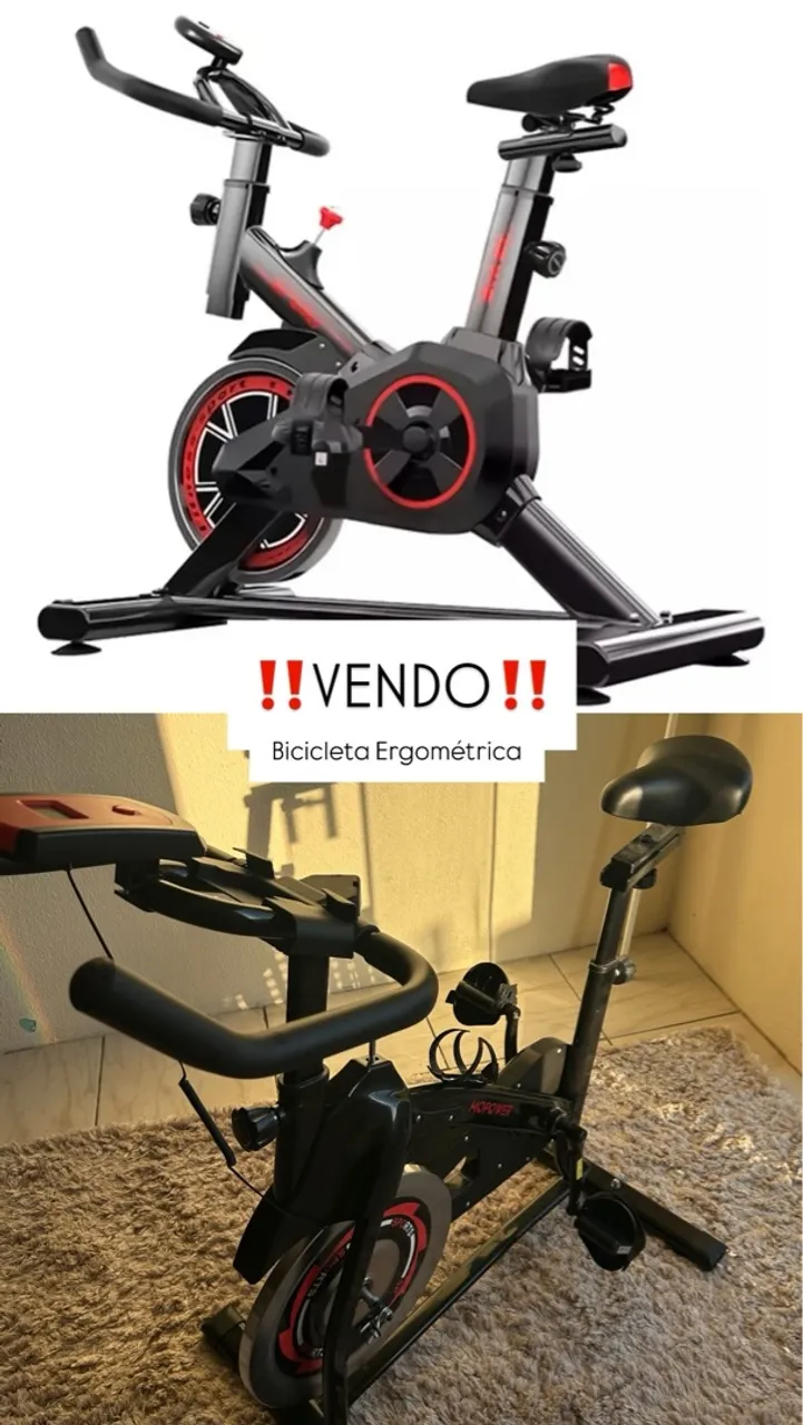 Bicicleta Ergométrica HOPPOWER - Fitness