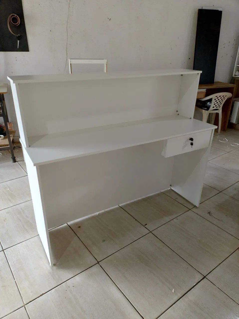 Balcão com detalhe ripado 100% mdf - Foto 3