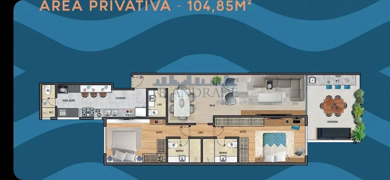 Barra da Tijuca | Apartamento 2 quartos, sendo 2 suites - Foto 2
