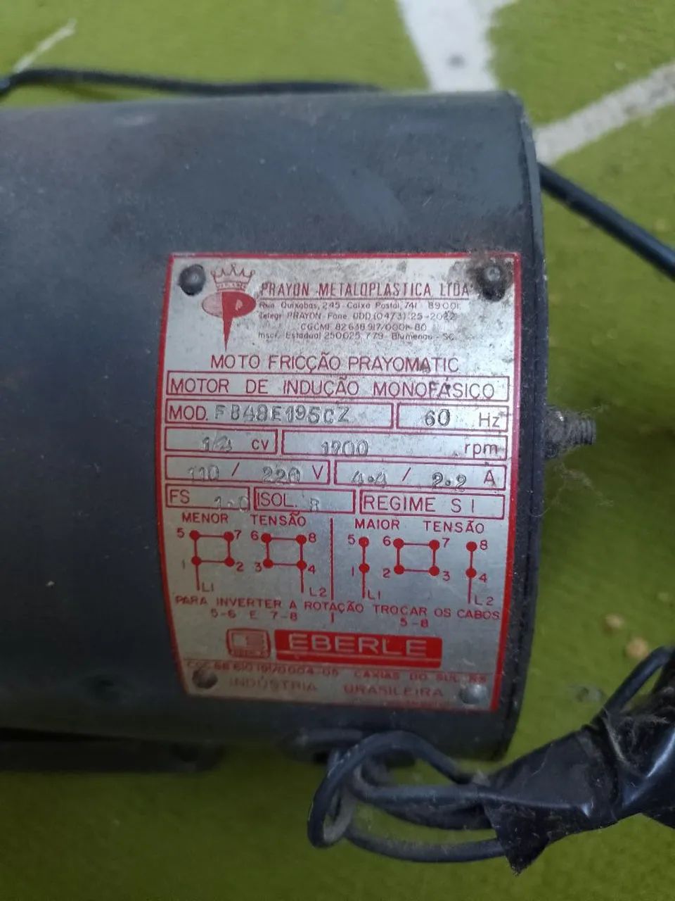 Motor de Máquina de Costura Industrial - Foto 2