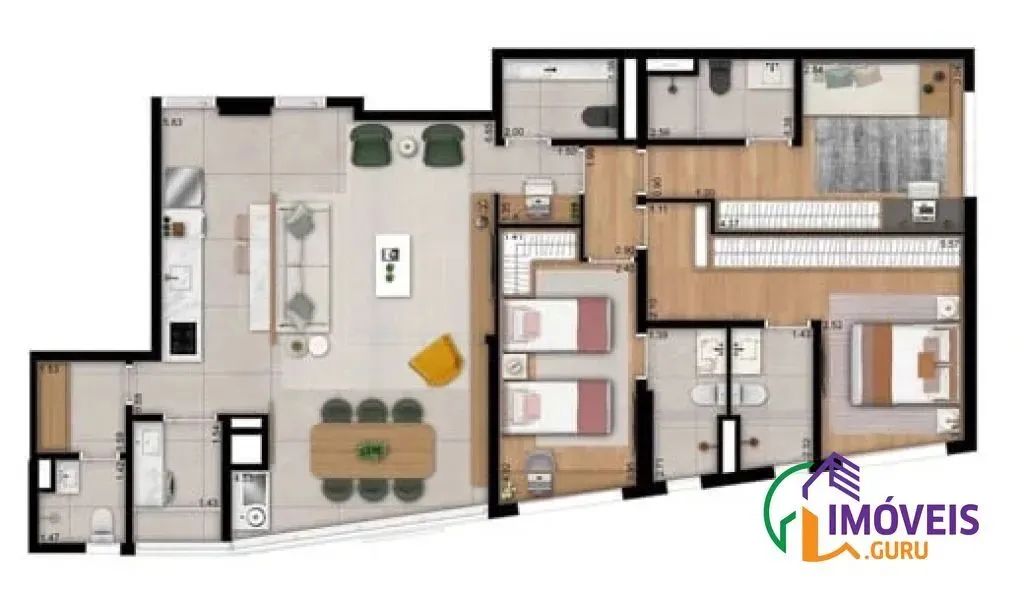 APARTAMENTO - MOEMA PÁSSAROS - SP - Foto 3