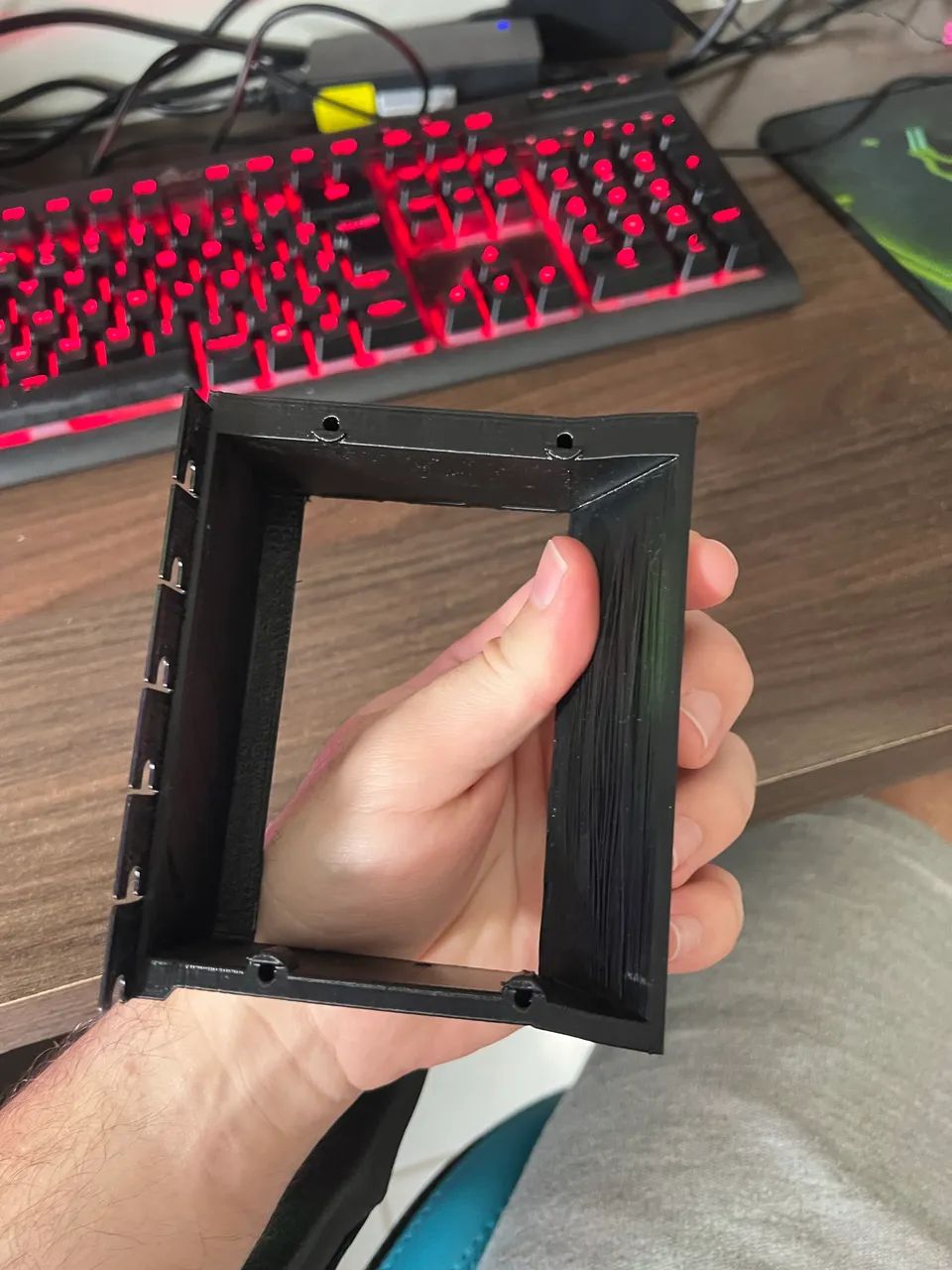 Suporte vertical gpu qualquer gabinete  - Foto 2