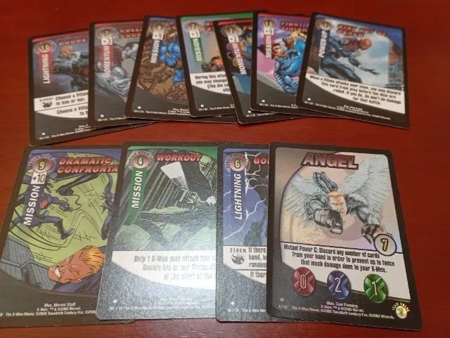 Lote cartas Marvel CCG Recharge Vs System e X-Men 2006 excelente  - Foto 4