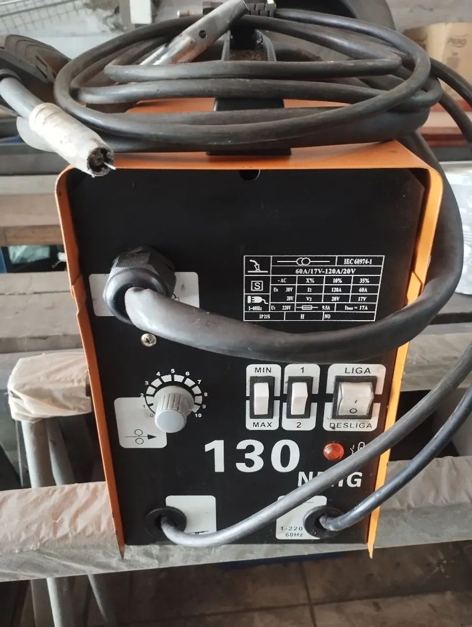 Soldadora Mig 130 Amp