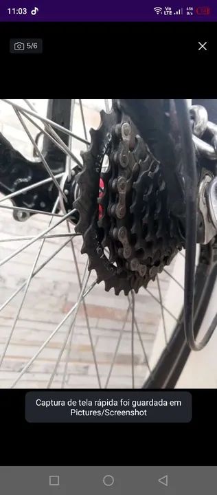 Bicicleta aro 26 híbrida, - Foto 5
