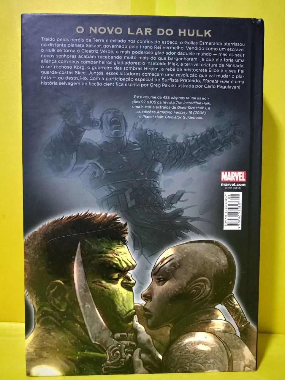 O INCRÍVEL HULK: PLANETA HULK - POR GREG PAK, CARLO PAGULAYAN & AARON LOPRESTI - Foto 2