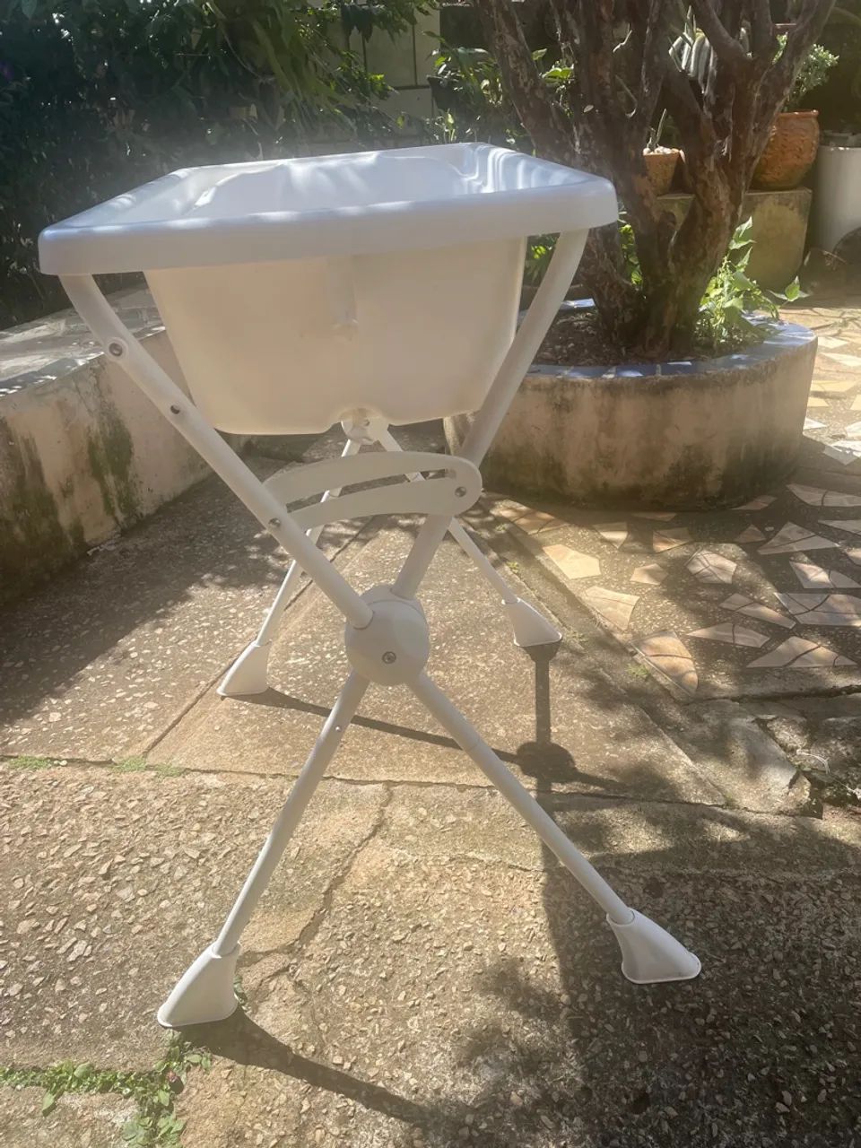 Banheira bebê Burigotto Kit Banho Branco - Foto 2