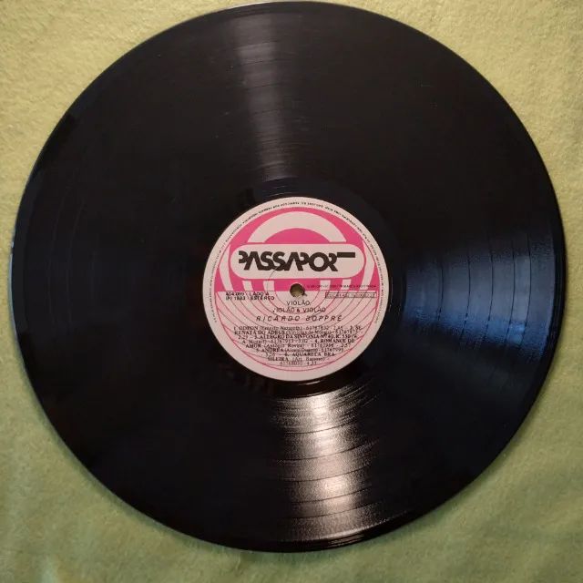 Disco de Vinil Ricardo Boppré - Violão, Violão & Violão - Foto 5