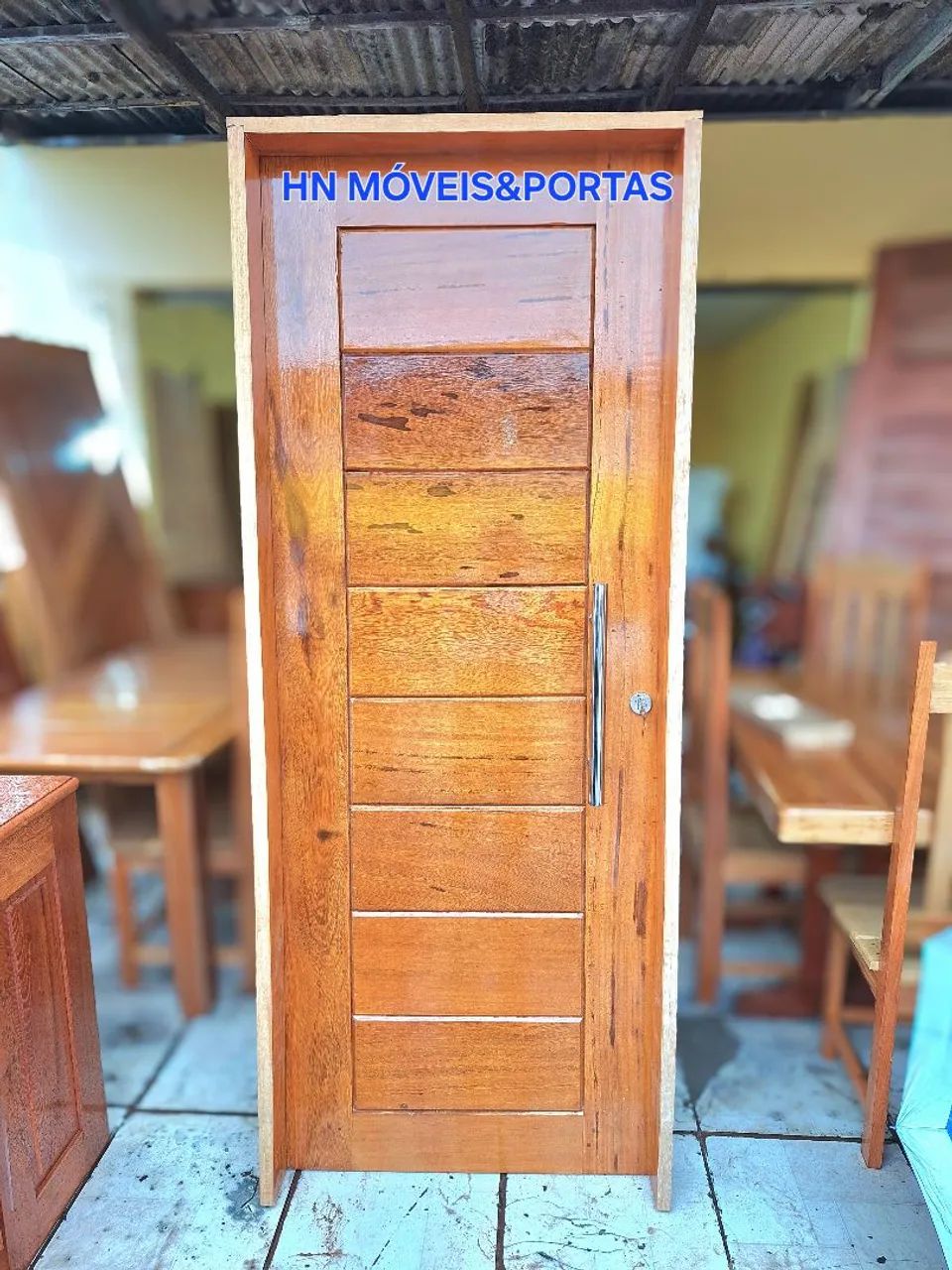 Porta de Madeira Angelim