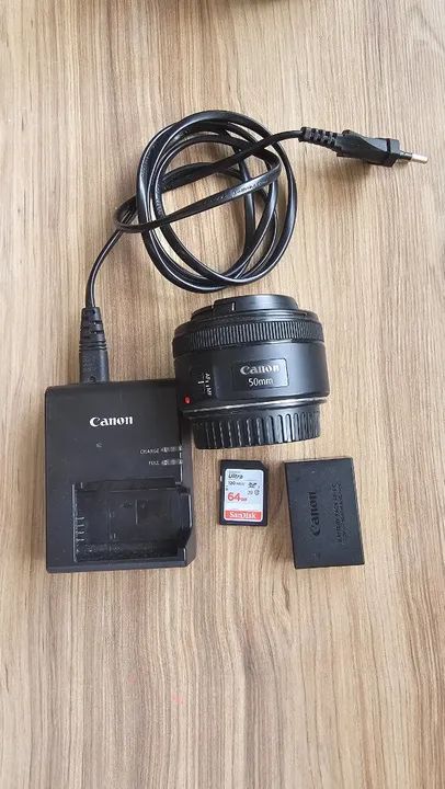 Câmera Profissional CANON SL3 + Lente + acessórios - Foto 3