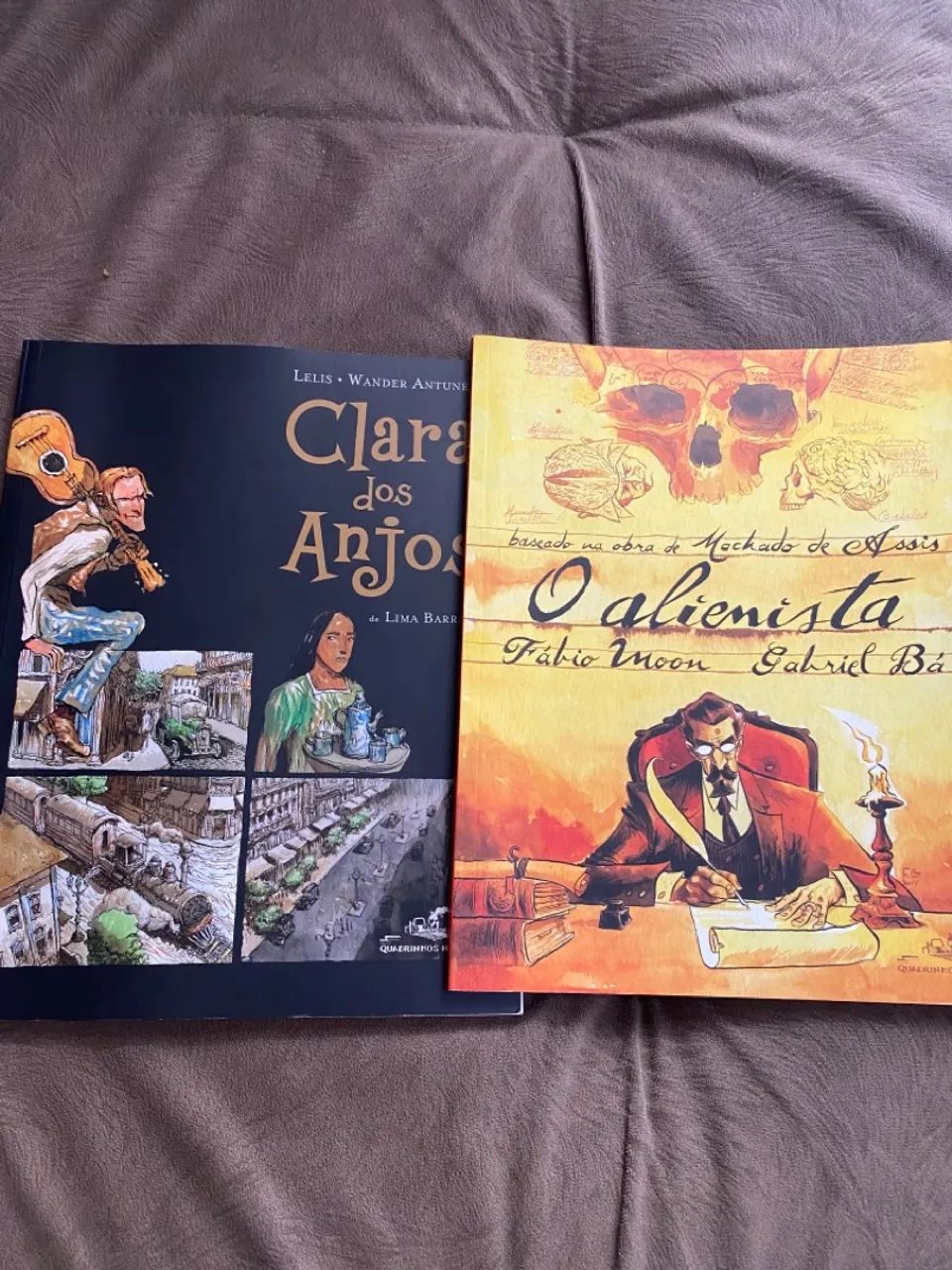 Livros paradidáticos- O alienista e Clara dos anjos 