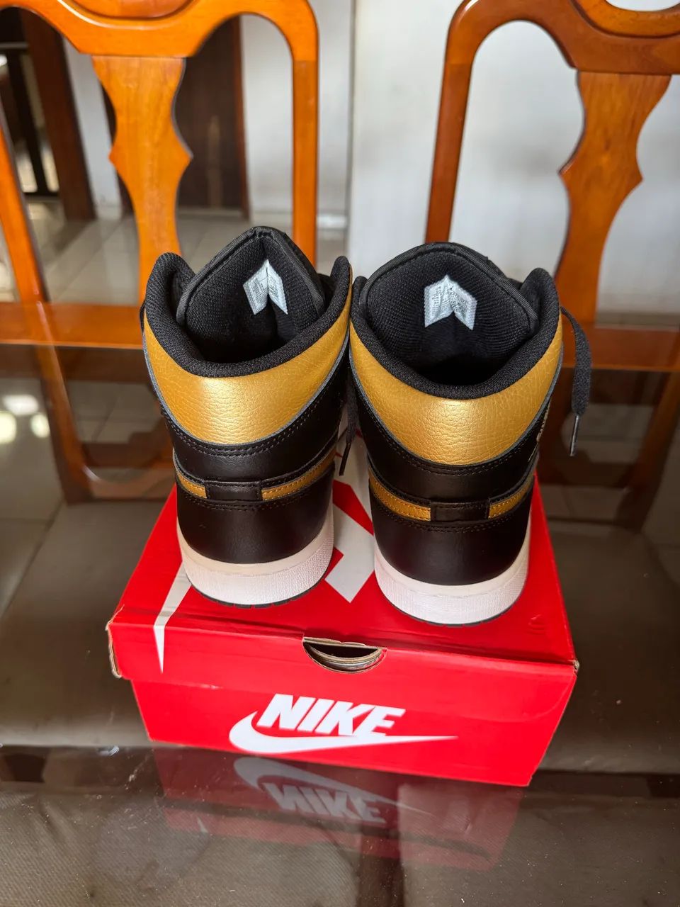 Air Jordan 1 Mid Masculino - Foto 4