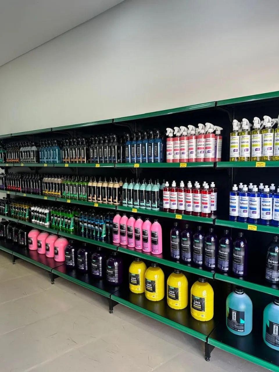 Gôndola preta prateleira  - Foto 2