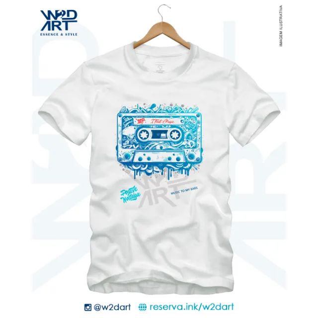 Camiseta de alta qualidade | Série FITAS