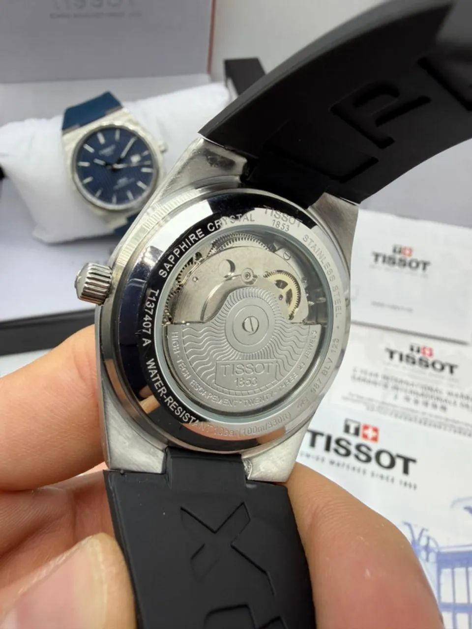 Relógio Tissot Automático Preto - Foto 2