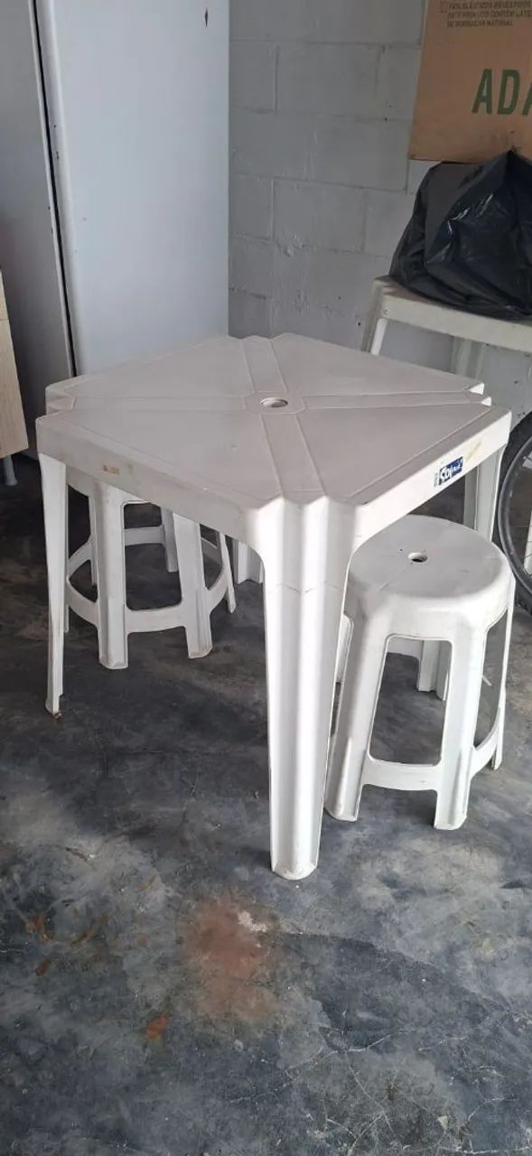 Mesa de plástico 