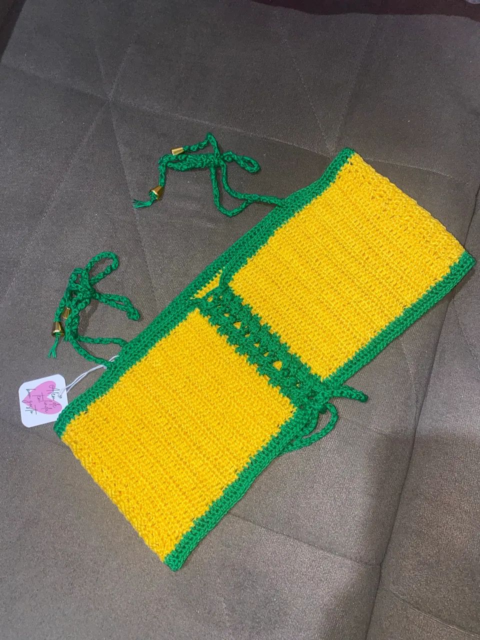 Vendo croped de crochê do Brasil  - Foto 2