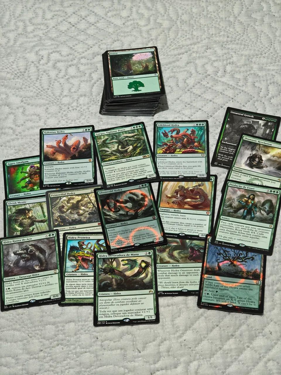 Deck Commander Gargos tribal de hidras - Foto 3