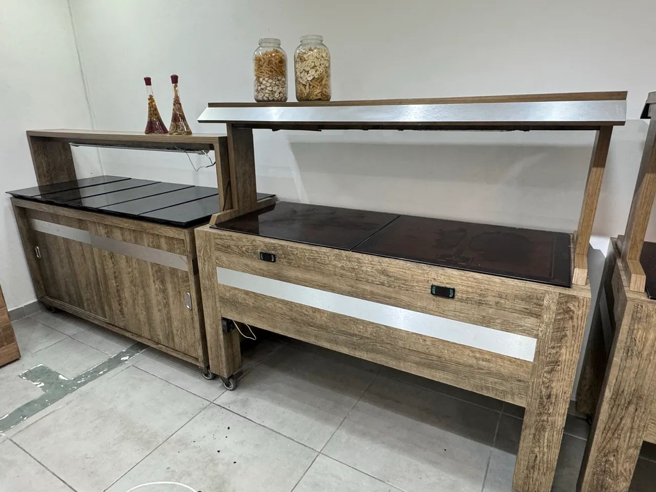 Balcão Self Service Glasart semi novo - Foto 3