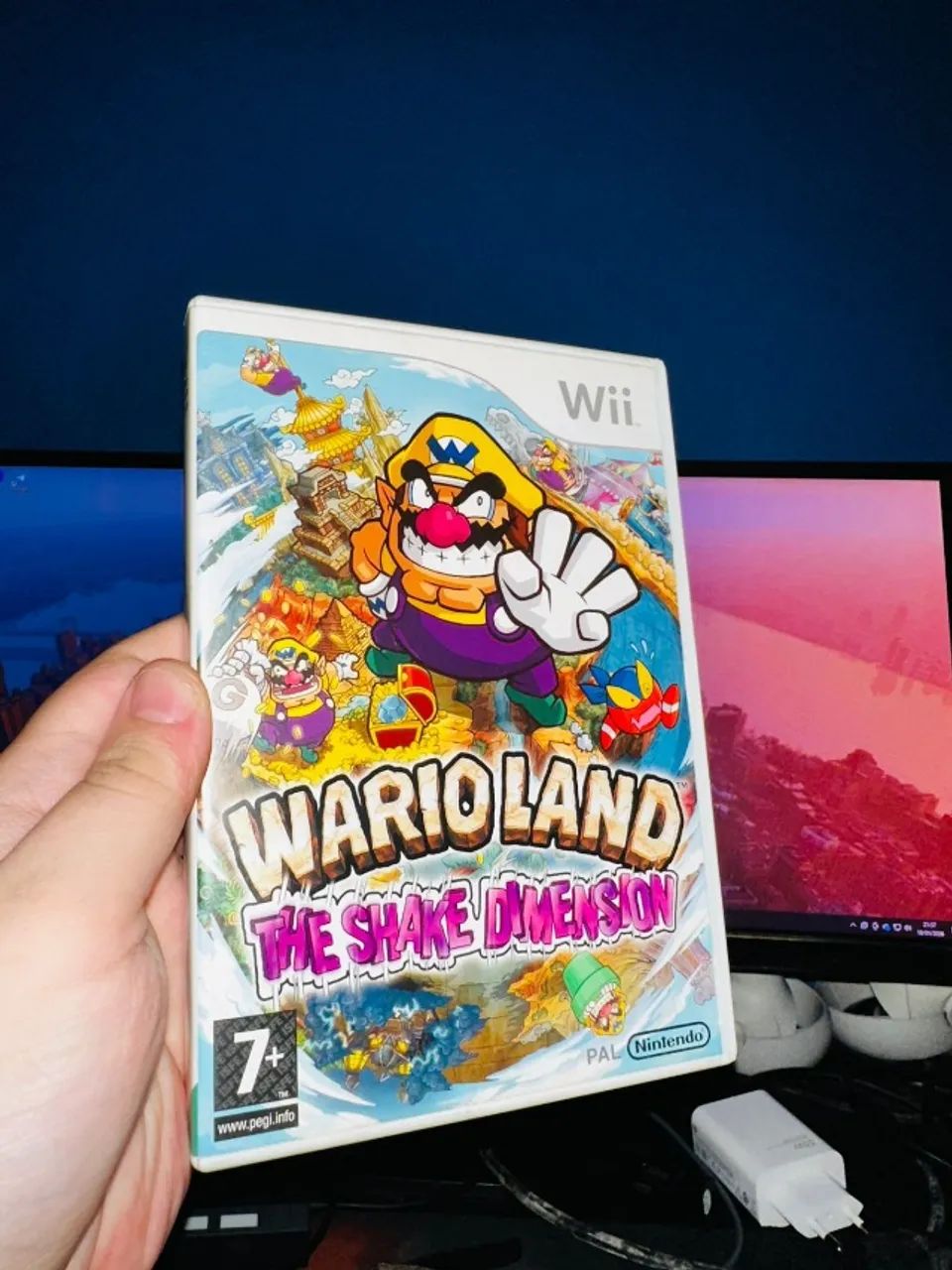 jogo original para nintendo wii - wario land shake dimension - europeu