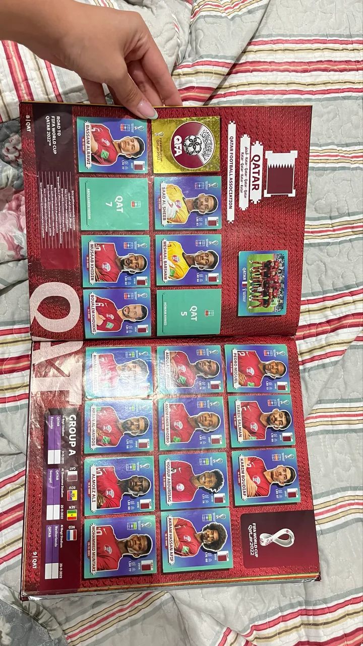 Álbum capa dura- copa do mundo 2022 - Foto 5