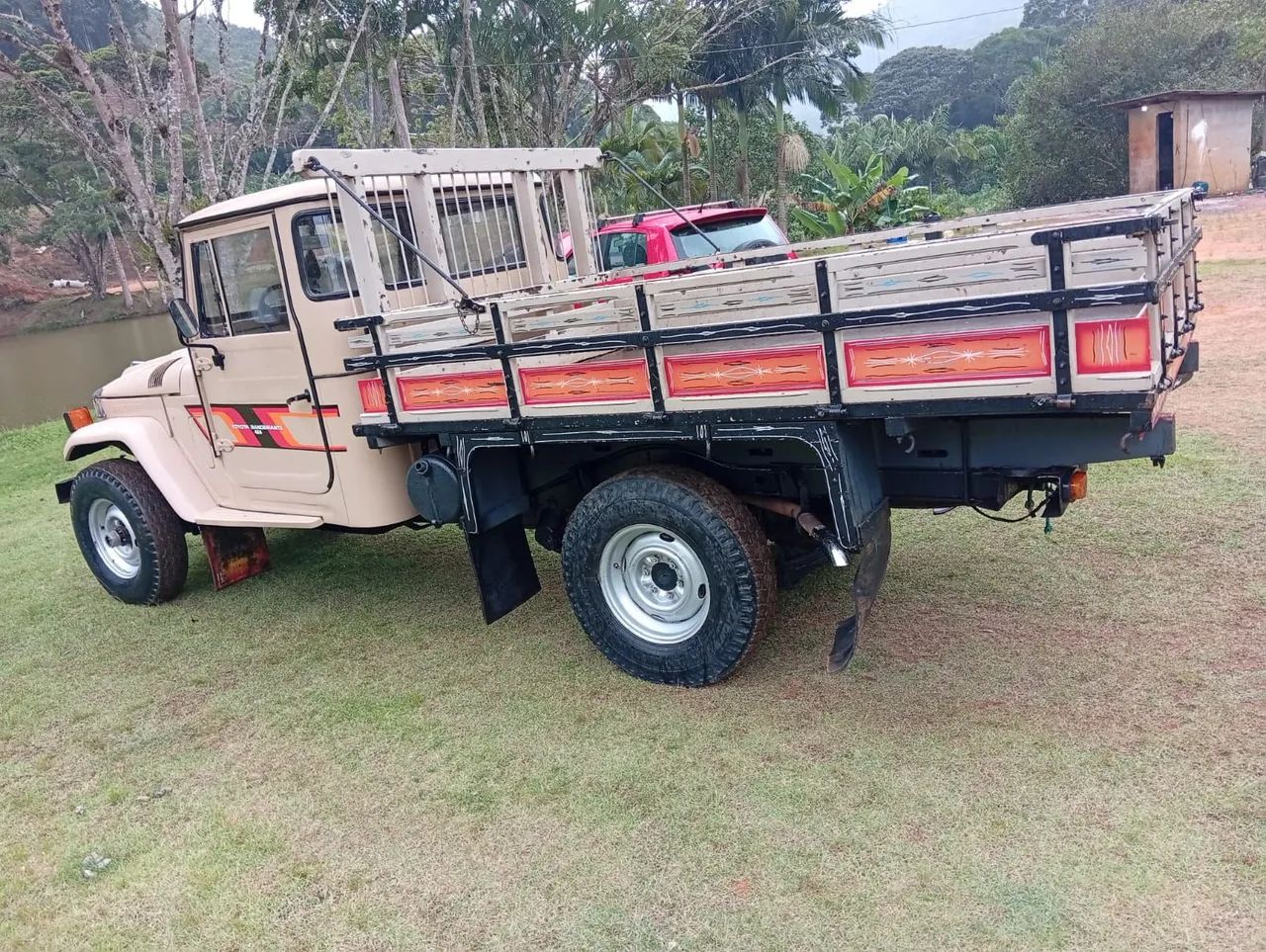 Toyota Band.Picape Chassi Curto Diesel 1981 - Foto 2