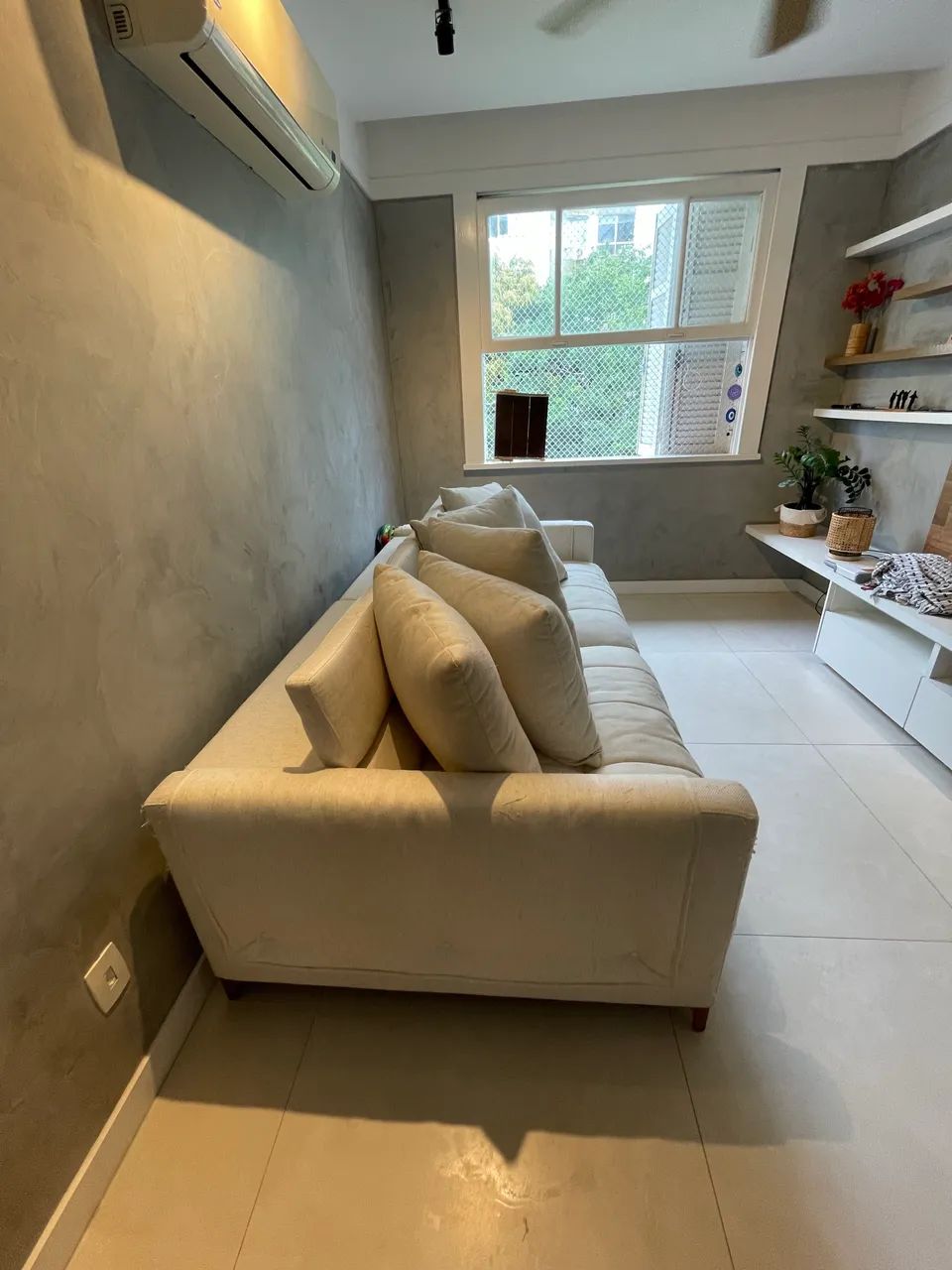 SOFÁ DE LINHO - Luxuoso - Foto 2