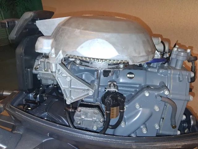 Motor  25HP Yamaha 2014 + kit completo  - Foto 2