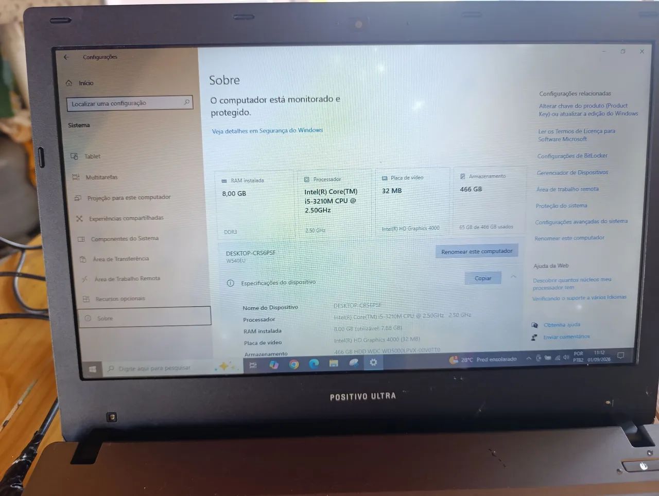 Notebook core i5 8gb RAM  - Foto 4