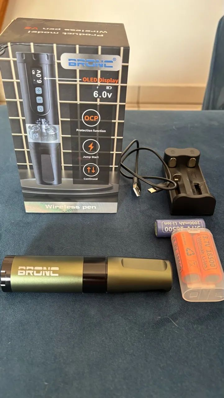 Máquina tatuagem Pen bronc v2 - Foto 3