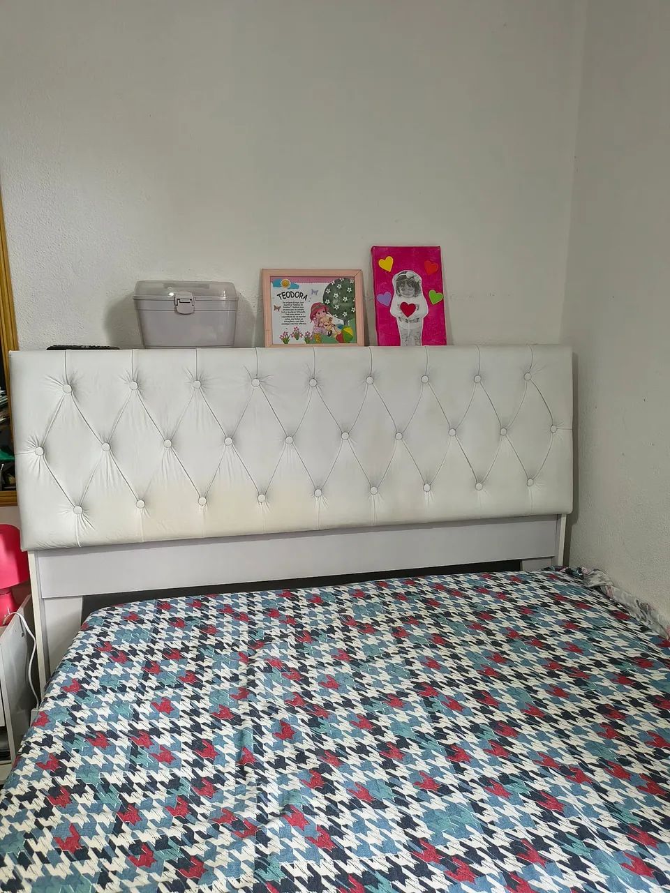 Cabeceira de cama com prateleira  - Foto 2
