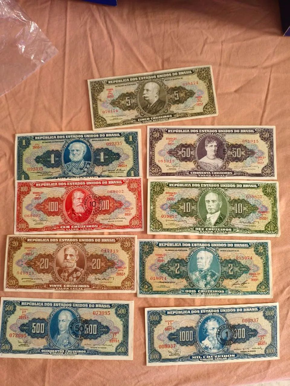Cédulas antigas 