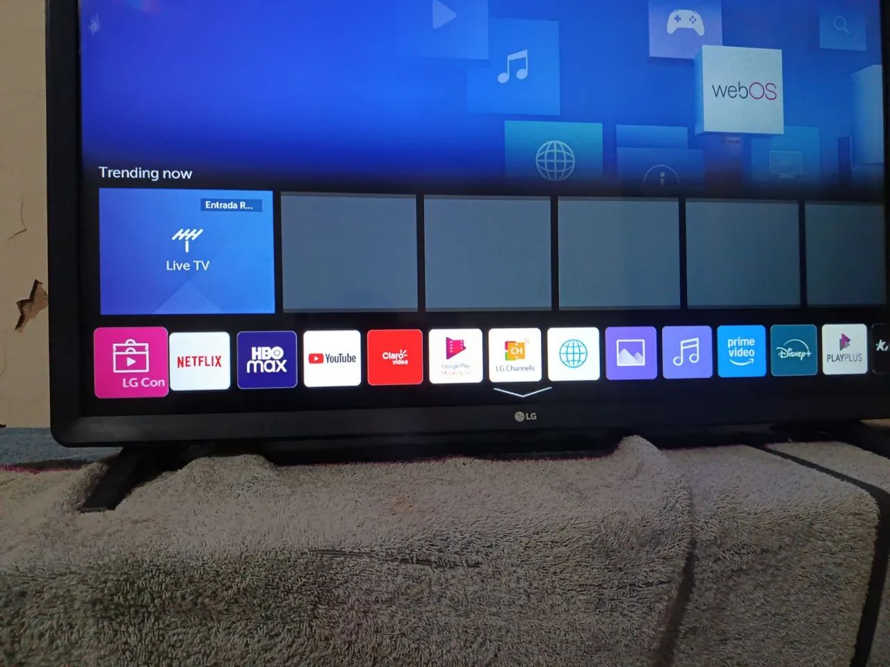 Tv LG 32 Polegadas LM top smart vc m canal LG TD funcionando perfeitamente  - Foto 5