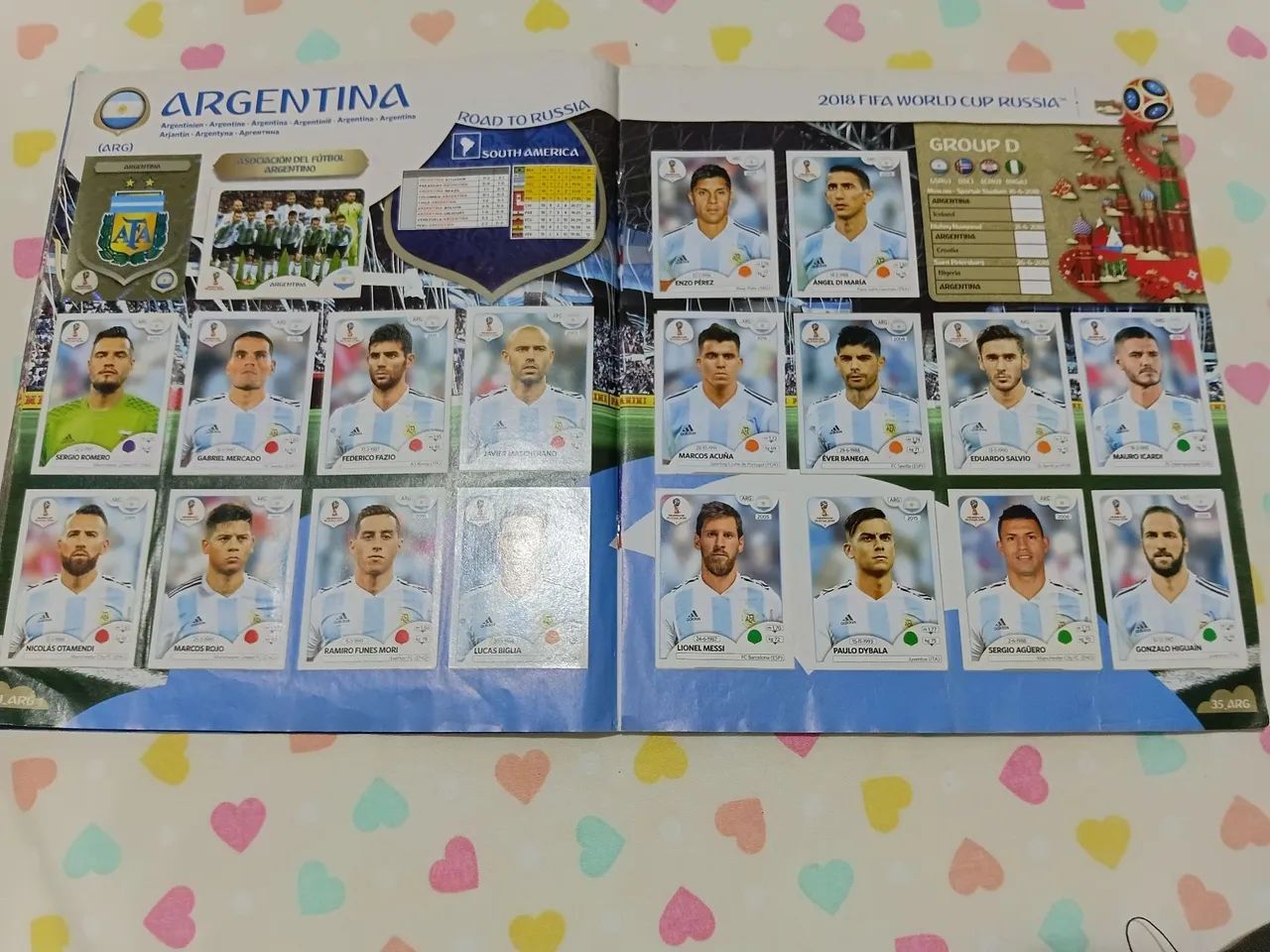 Album da Copa do Mundo 2018 Completo  - Foto 4