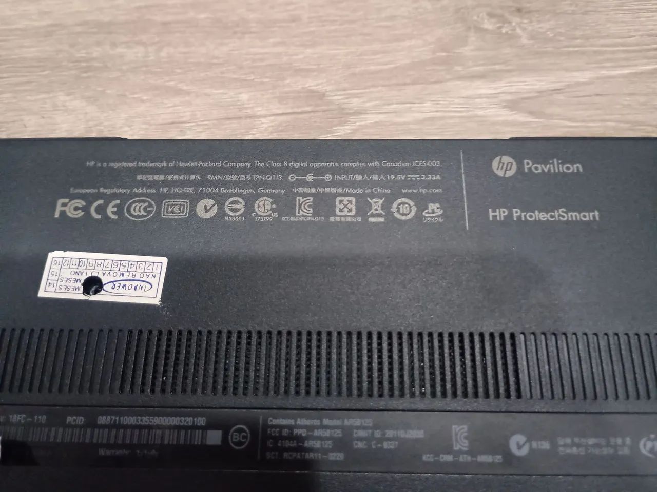 Notebook Hp pavilion retirar peças  - Foto 4