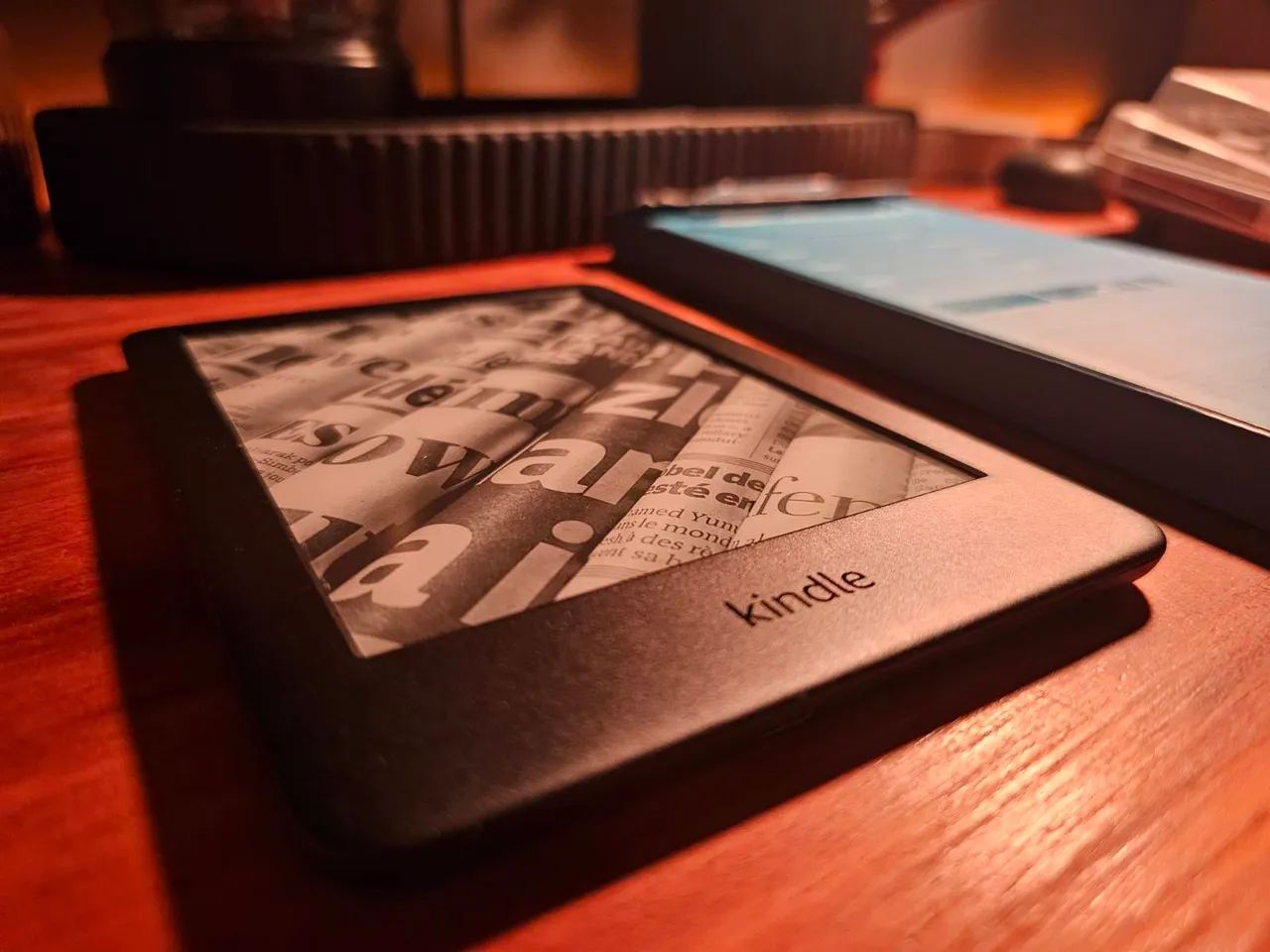 Kindle preto 10 geração - com luz