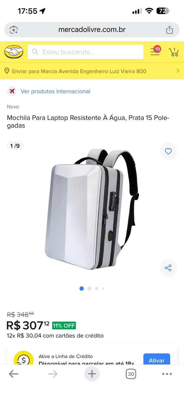 Mochila Bange Antiimpacto entrada USB - Foto 4