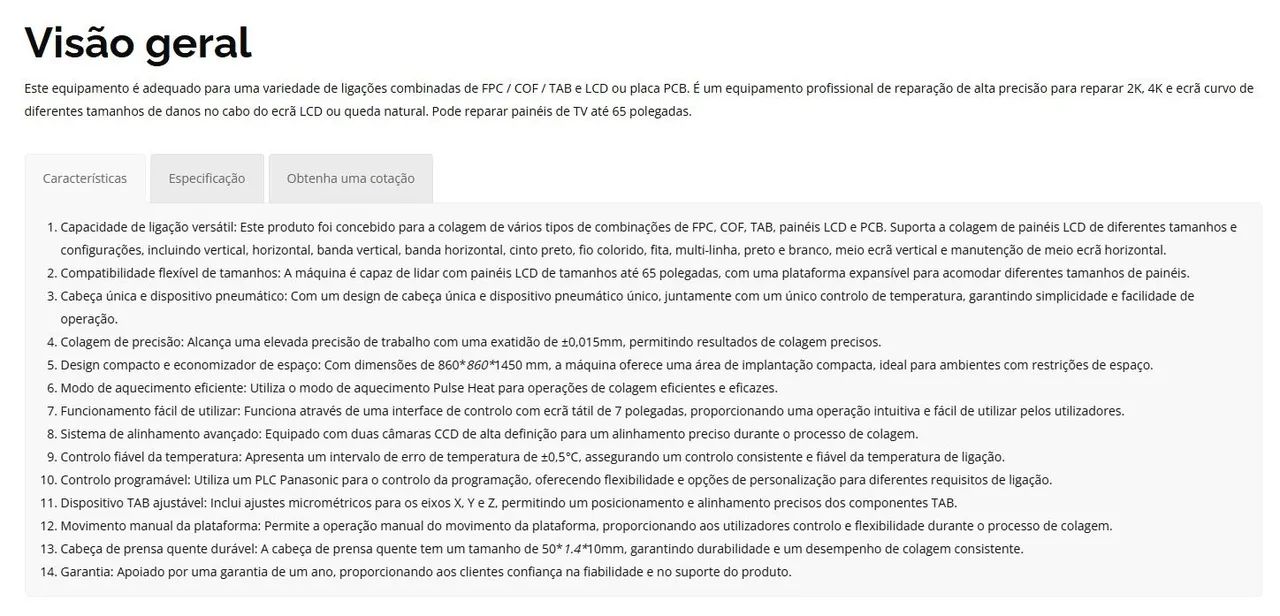 Máquina ACF colagem COF PCB  - Foto 5