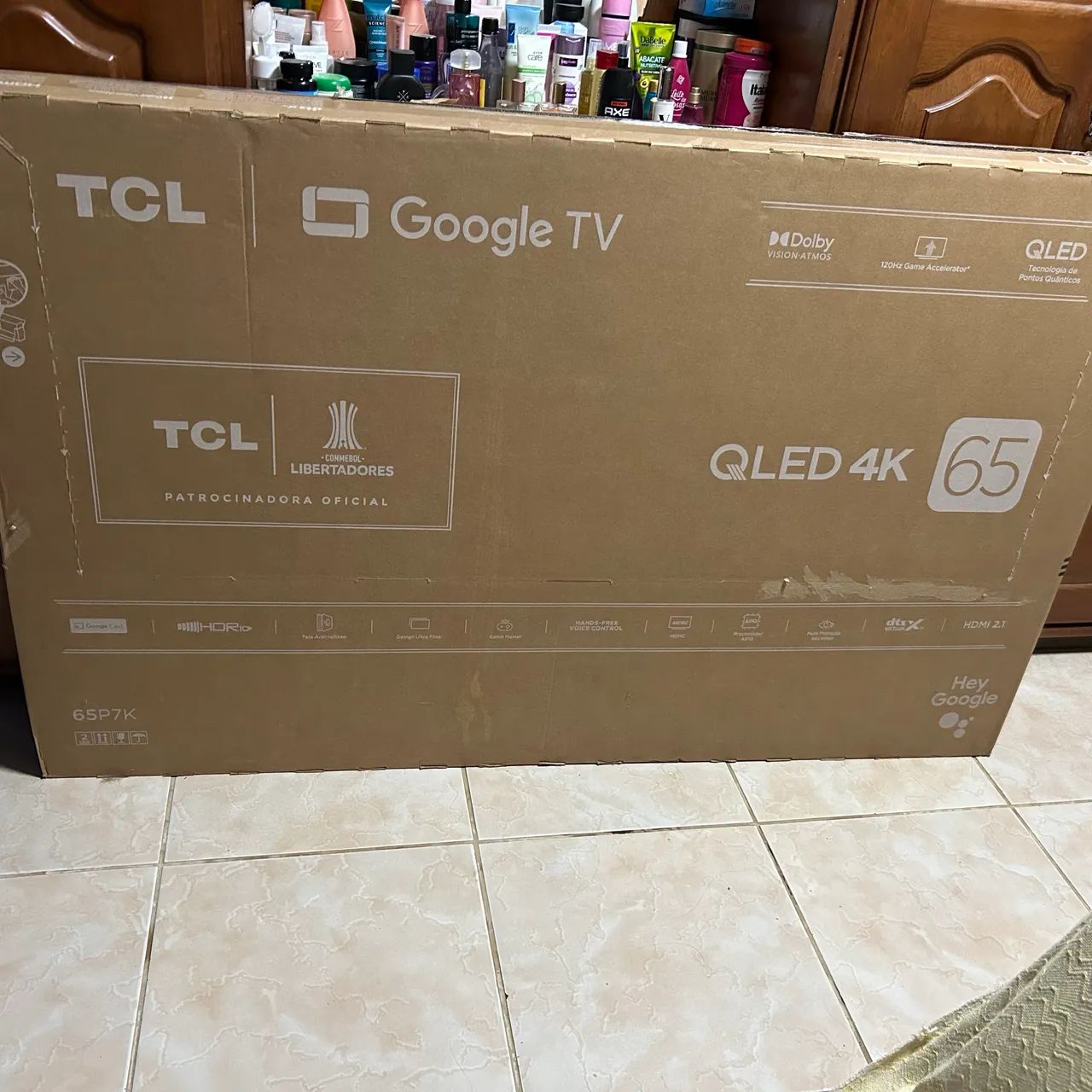 Vende-se TV QLED 4K 65 polegadas TCL smart. Valor: 3.000 - Foto 2