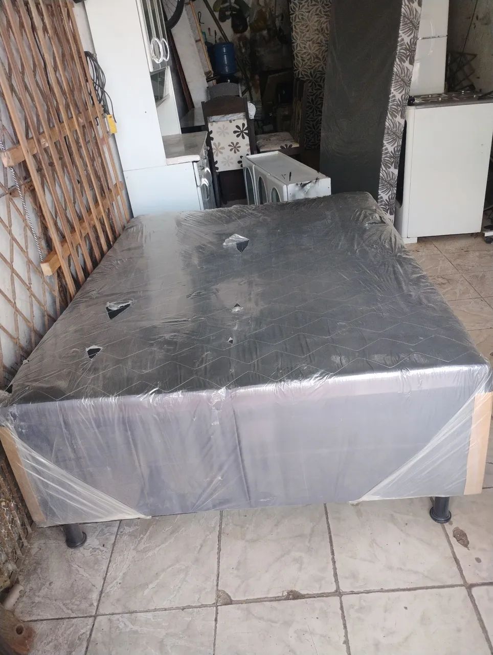 Cama box de casal 