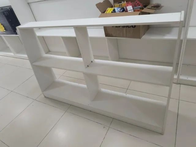 PRATELEIRA DE COMPESADOS DUPLA FACE BRANCO 15MM - Foto 3