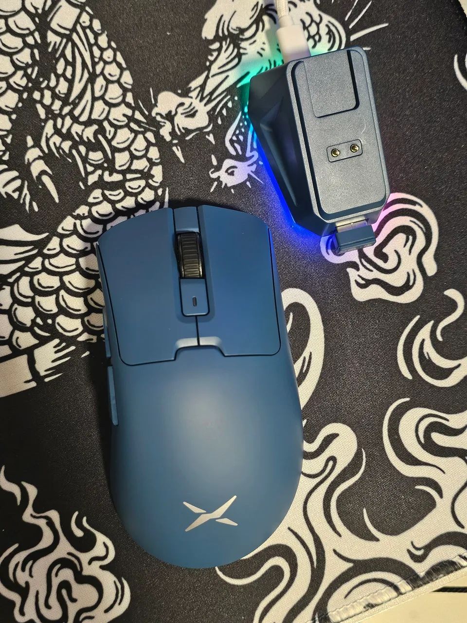 Mouse Gamer Delux M900 Pro Azul - LACRADO - Foto 2