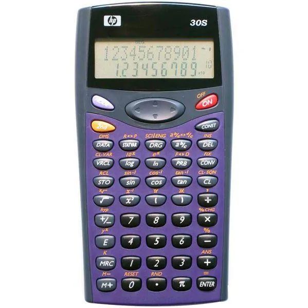 HP 30s Calculadora Científica Original Na Caixa - Impecável E Funcionando