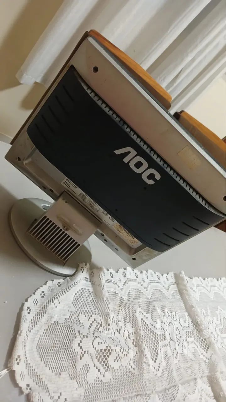 ? MONITOR AOC - IDEAL PARA RETIRADA DE PEÇAS ? ? Monitor AOC Original