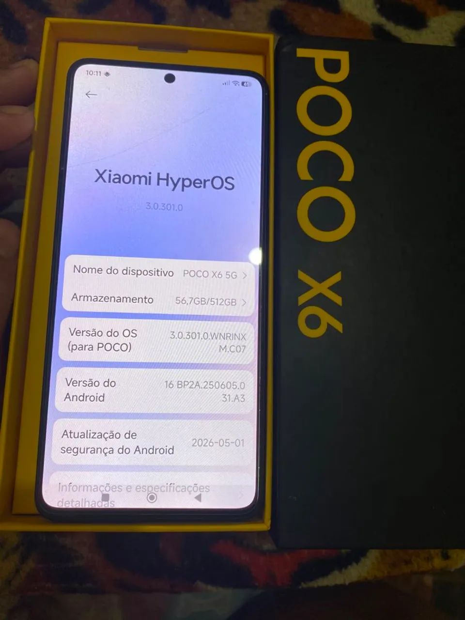 Poco x6 512 gigas  - Foto 3