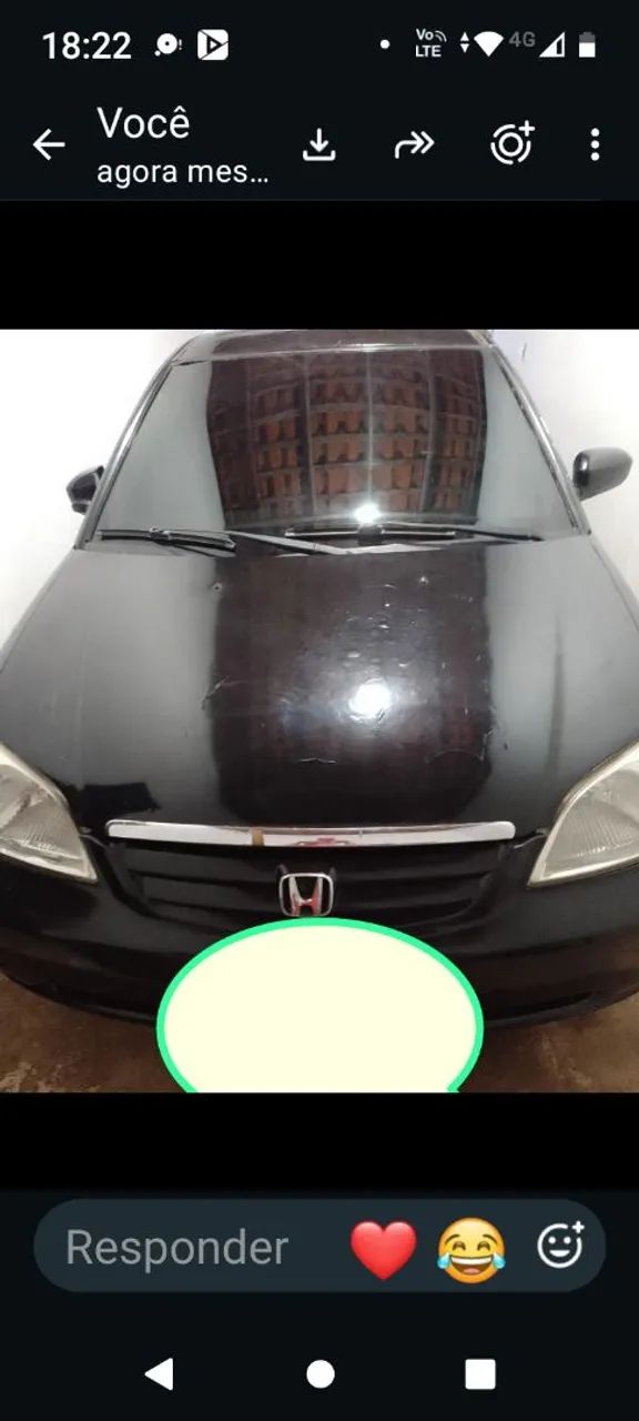 Honda Civic Sedan LX 1.7 16V 115cv Mec. 4P 2001