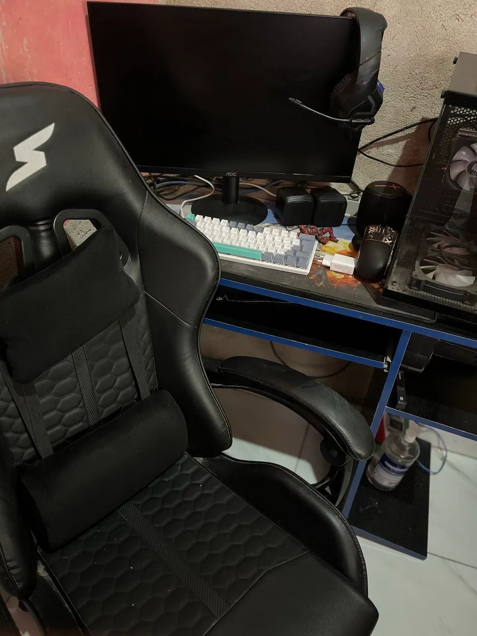 Pc gamer completo com cadeira e mesa - Foto 2