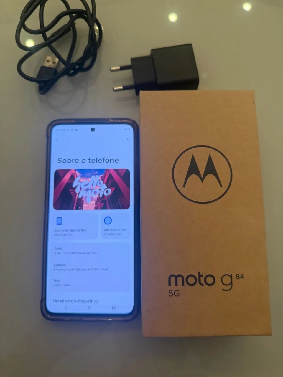 Celular moto G84- 256gb - Foto 2