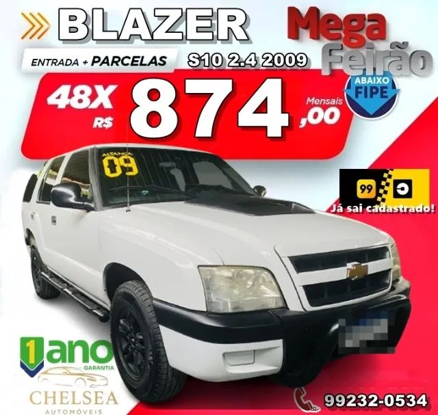 Chevrolet Blazer S10 BLAZER ADVANT. 2.4/2.4 MPFI F.POWER 2009
